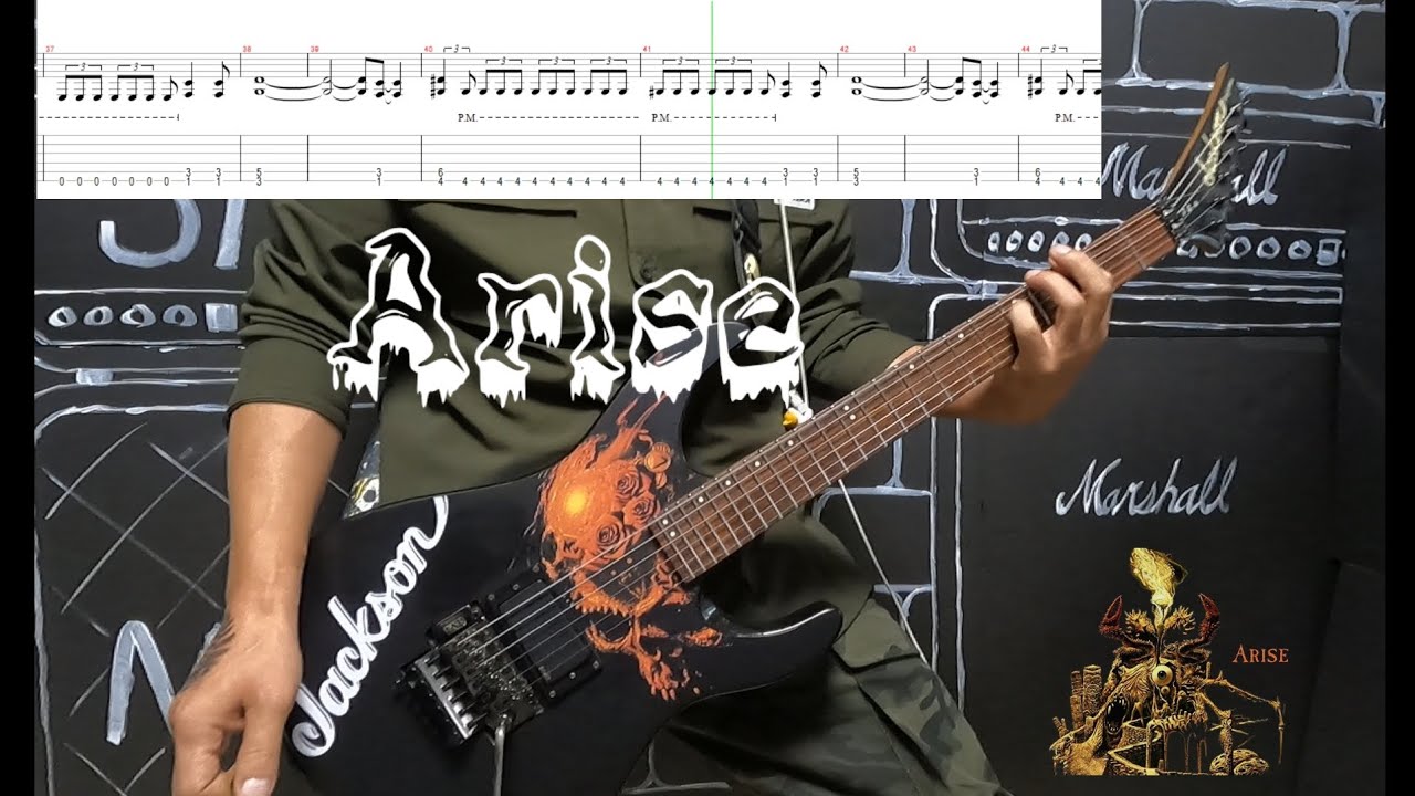 [TAB] Sepultura - Arise (guitar cover) Jackson Sepultura edition