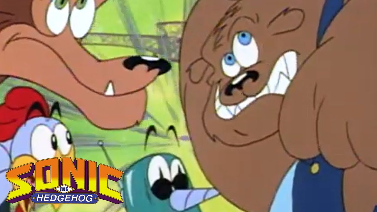 Aventuras de Sonic el Erizo: El Expreso Robotnik | Dibujos animados clásicos para niños