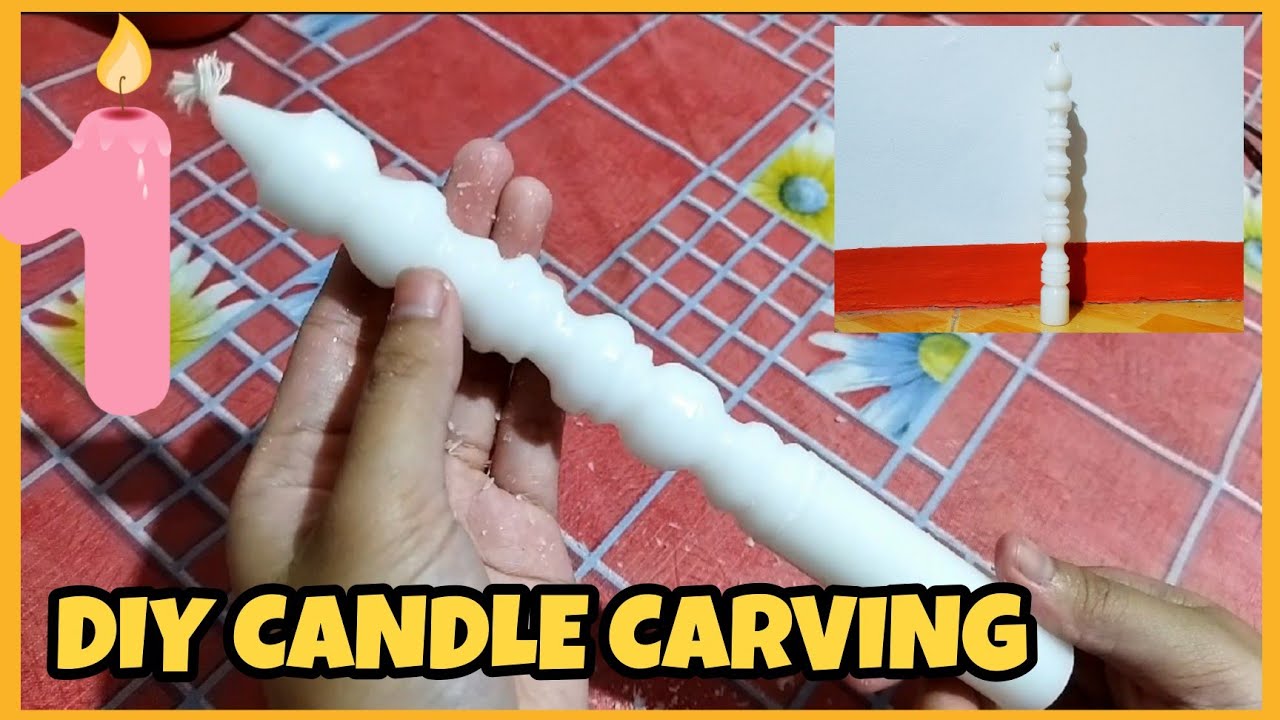 CANDLE CARVING | DIY IDEAS