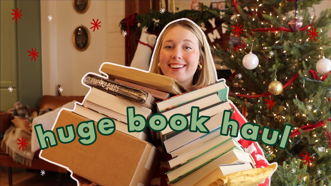 ОГРОМНАЯ рождественская коллекция книг и распаковка ✨🎄 (я купила себе все книги, ха-ха)