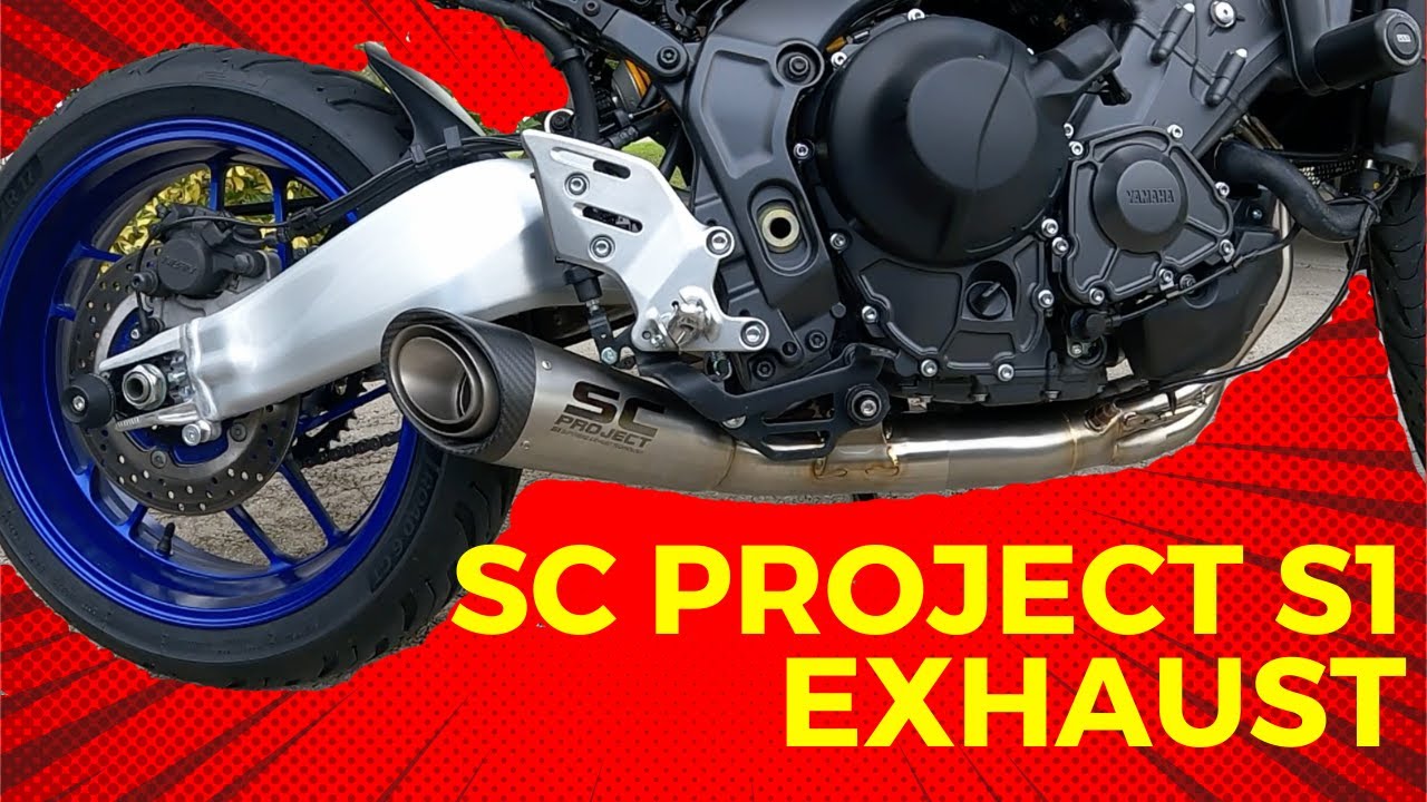 Даём волю ЗВЕРЮ! MT-09 SP 2021 года с выхлопной системой SC Project S1!