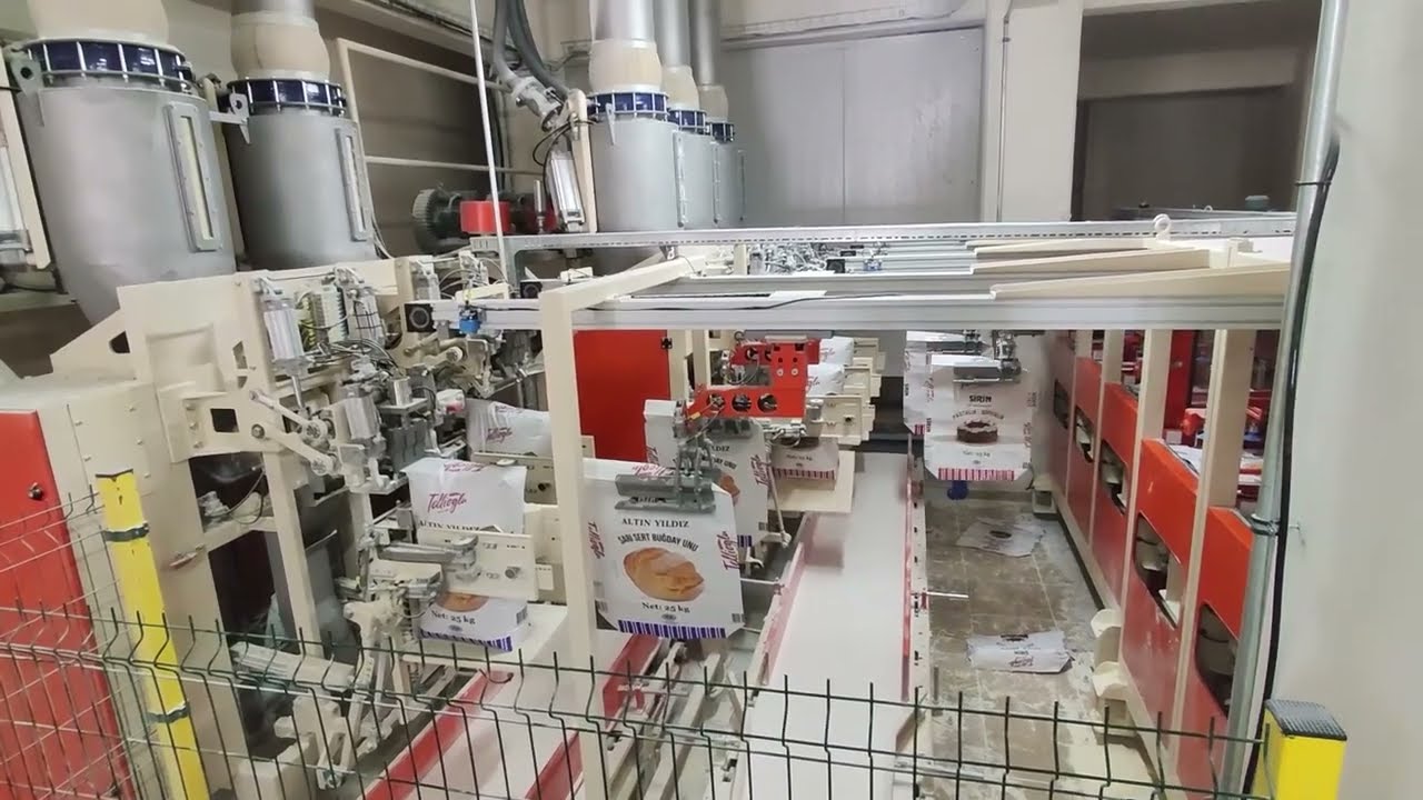 AIR TYPE VALVE BAG FILLING MACHINE