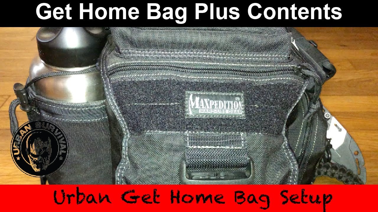 Get Home Bag Plus Contents | Ultimate Urban Survival Kit Setup