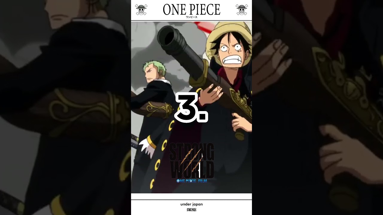 Top 5 One Piece Movies. #anime #onepiece #onepieceedit #shorts