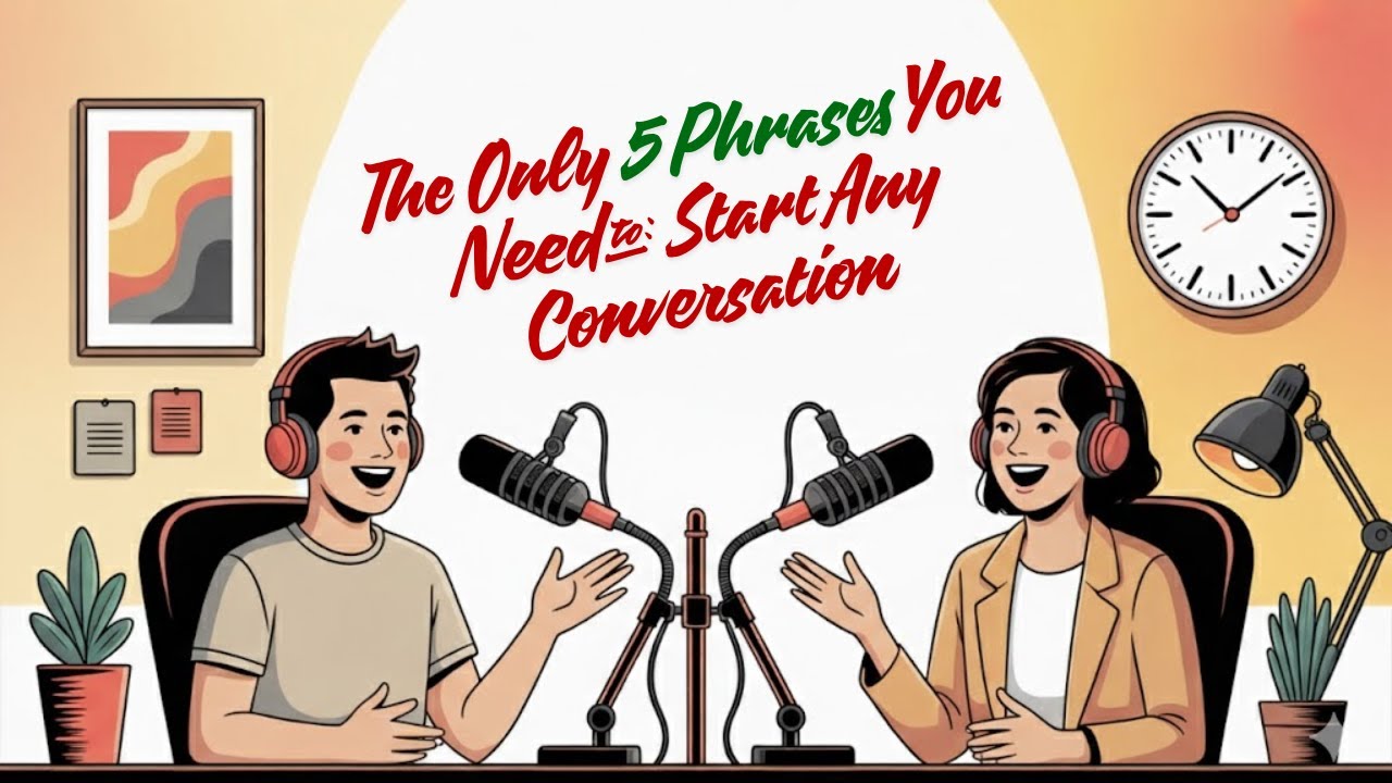 The Only 5 Phrases You Need to Start Any Conversation