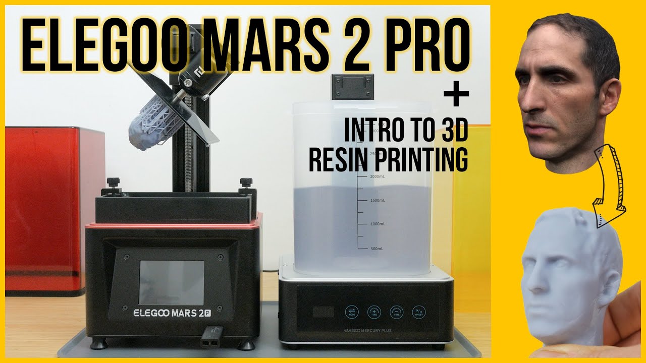 Обзор Elegoo Mars 2 Pro | Введение в 3D-печать смолой | Elegoo Mercury Plus