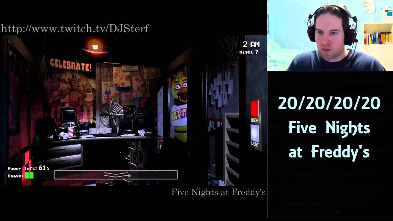 FNAF 20/20/20/20 Mode Complete with 11% Remaining - Five Nights at Freddy's