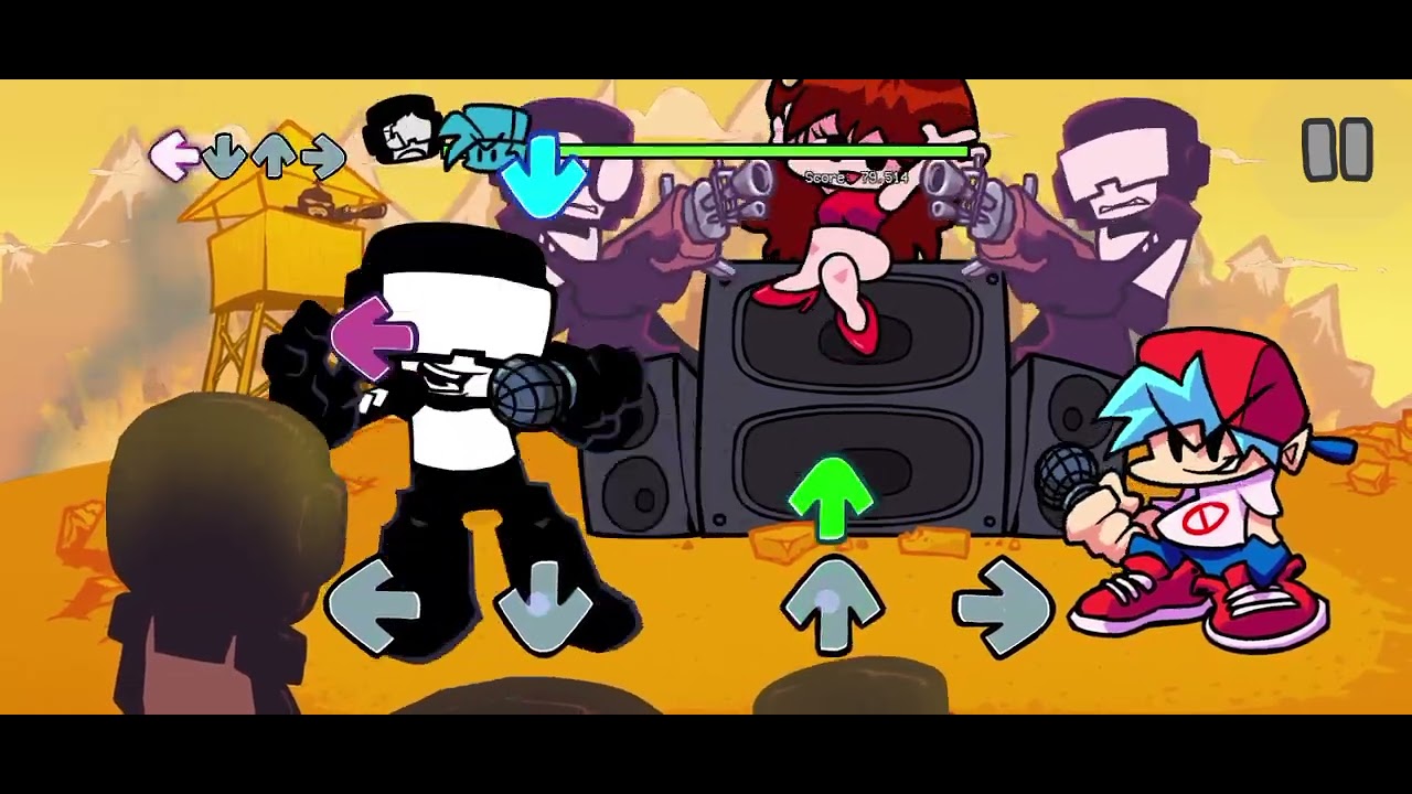 Me playing fnf