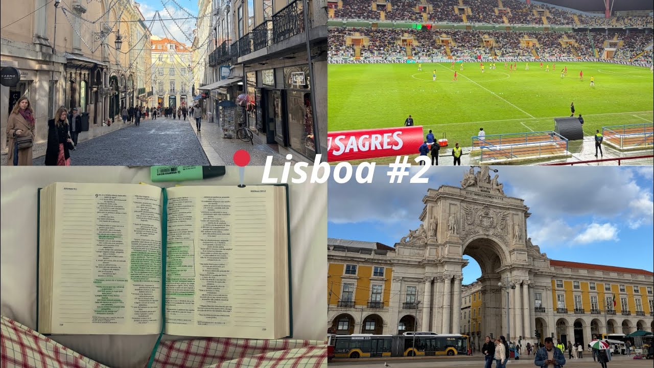 Vlog - dia dois em Lisboa 🇵🇹⚽️