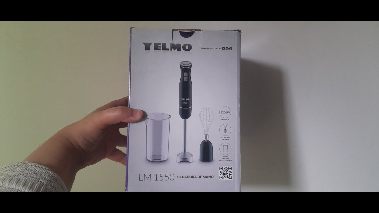 Licuadora de mano , Yelmo. Ideal para regalar. #viral #licuadora #octubre