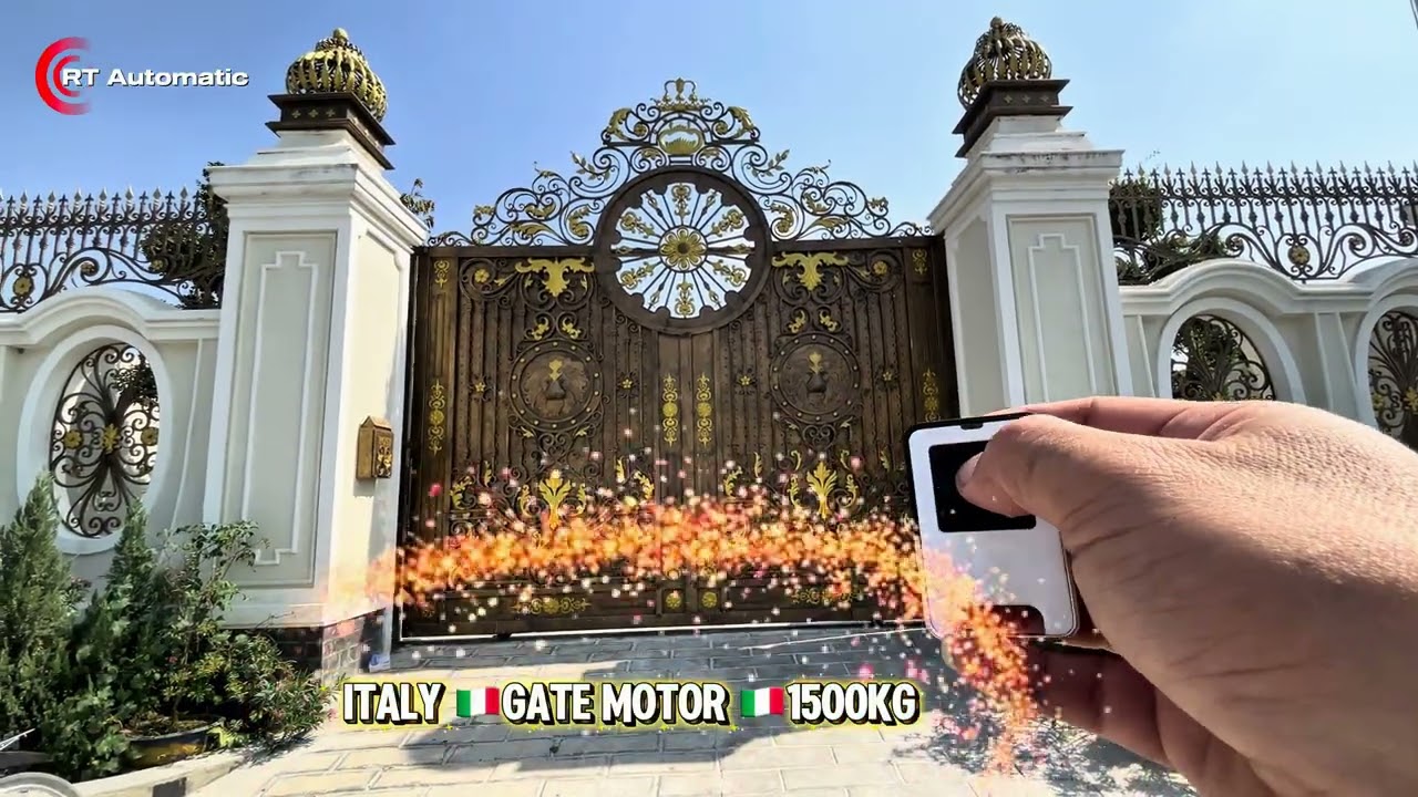 ម៉ូទ័រទ្វាររបងស្វ័យប្រវត្តិ Automatic sliding gate motor