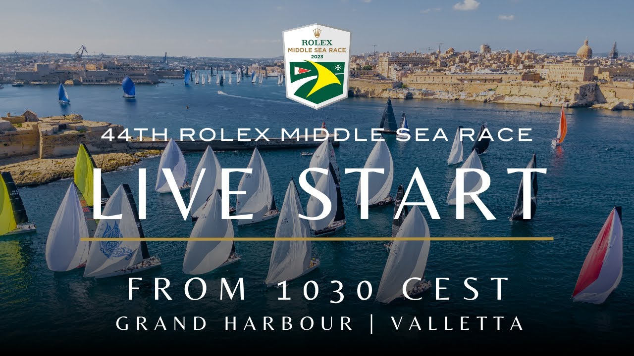 Rolex Middle Sea Race 2023 | LIVE START