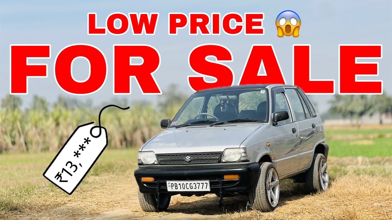 MARUTI 800 FOR SALE | FULL MODIFIED | 2008 MODEL | NEW ALLOY WHEELS | MUSIC SYSTEM INSTALLED