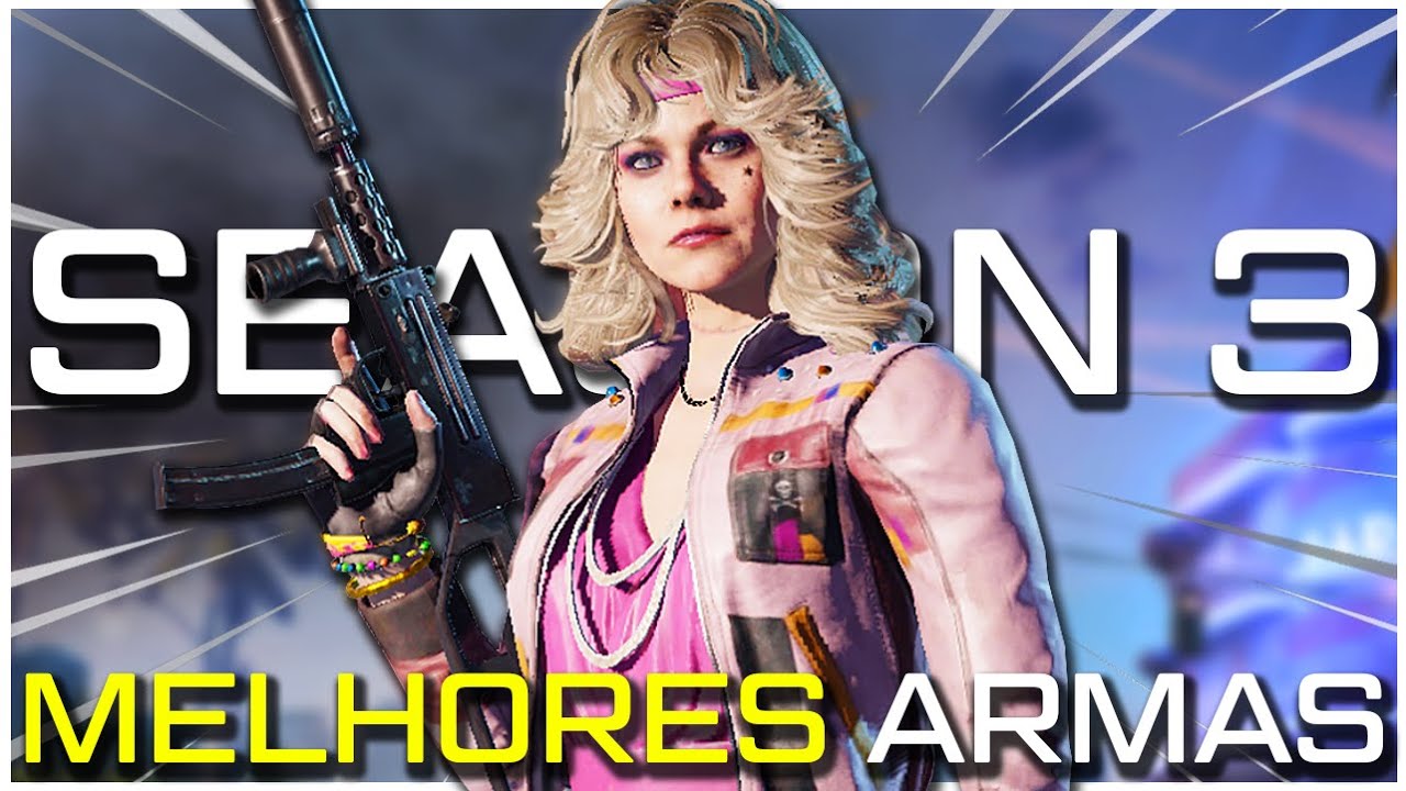 TOP MELHORES ARMAS DA SEASON 3 DO COD MOBILE! (ARMAS META)