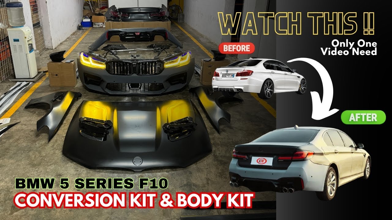 BMW 5 Series F10 Modification | F10 To F90 | Dealkarde | F10 To G30 | BMW F10 Conversion Kit