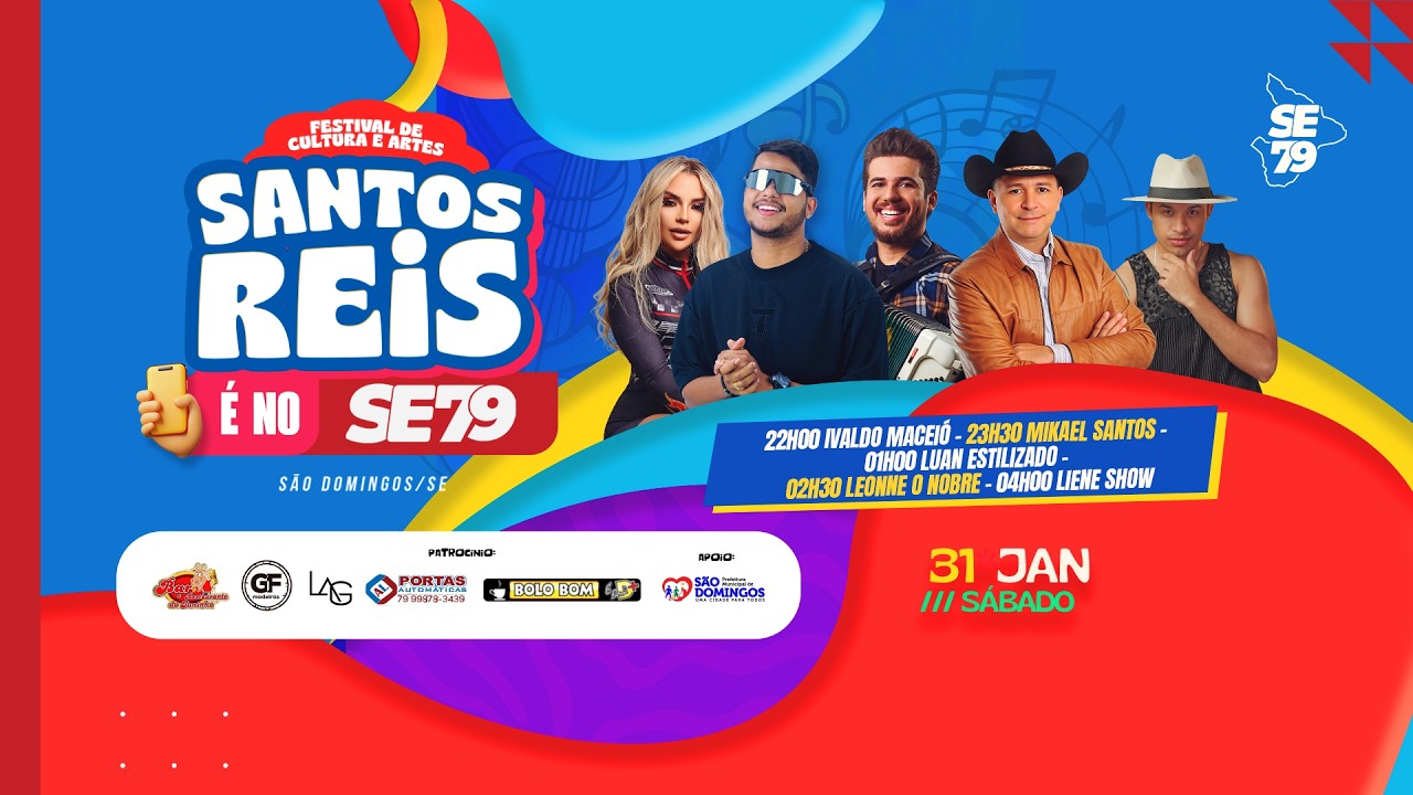 Festival de Cultura e Artes  SANTOS REIS 2026