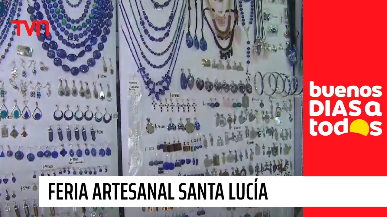 Leo Castillo recorre la feria artesanal Santa Lucía | Buenos días a todos
