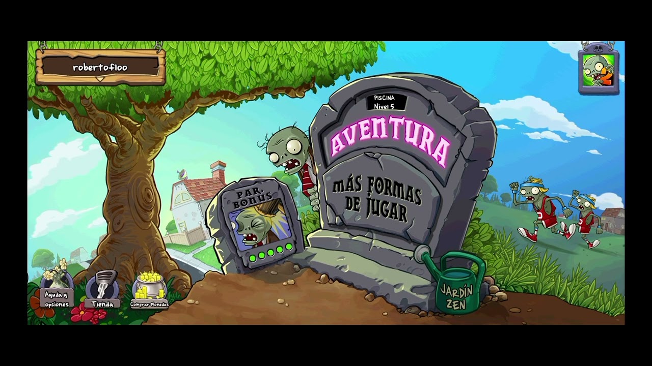 Plantas  vs zombie parte2