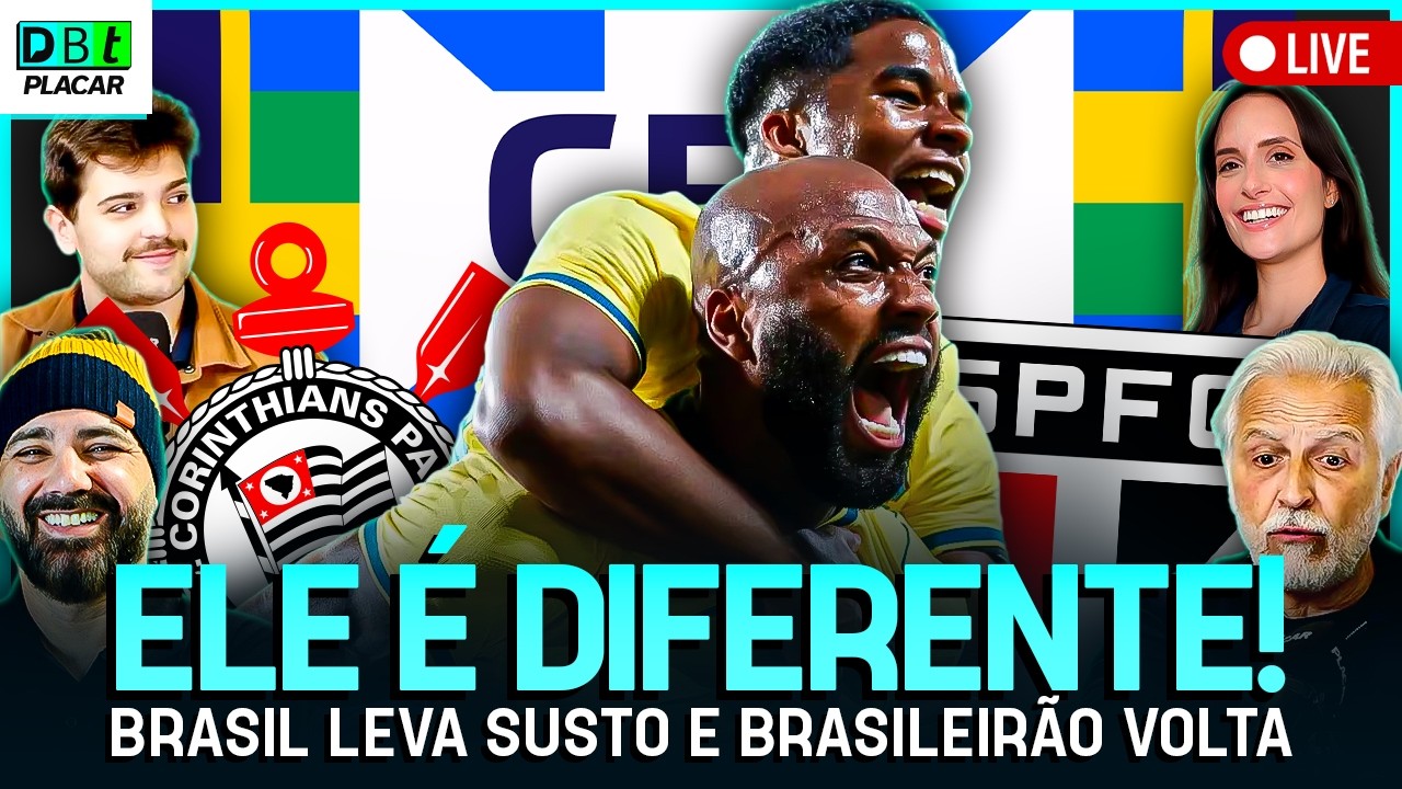 BRASIL VENCE E ENDRICK SE DESTACA, BRASILEIR&Atilde;O VOLTA COM CORINTHIANS E SPFC | Debate Placar | 01/04