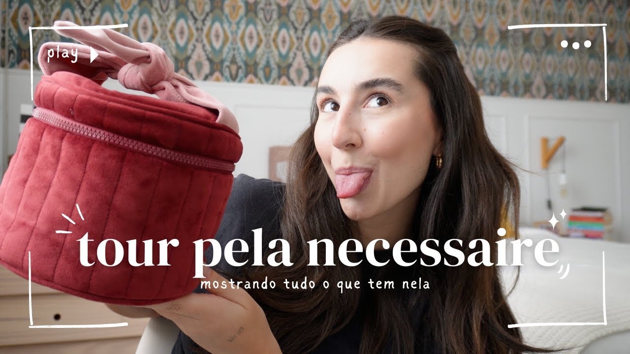 O QUE TEM NA MINHA NECESSAIRE | um tour pelas minhas maquiagens do dia a dia