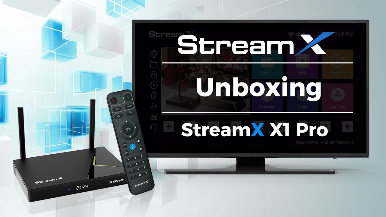 StreamX X1 Pro Unboxing and How to Connect to Your TV