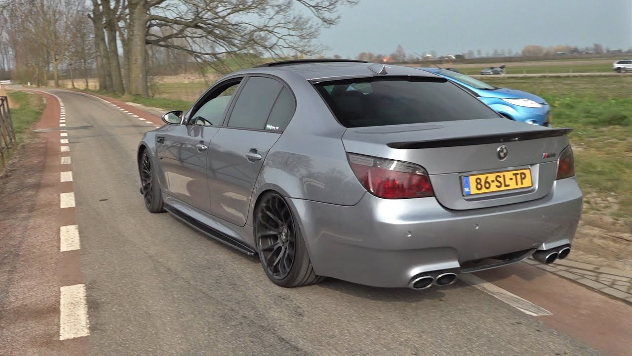 BMW M5 V10 with Eisenmann Exhaust! Revs & Accelerations! 🏁