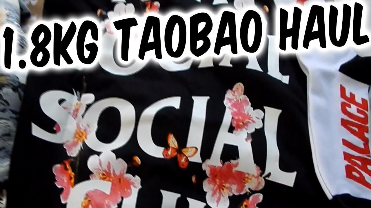 1.8KG TAOBAO HAUL - Burberry, Palace, Off-White & more!