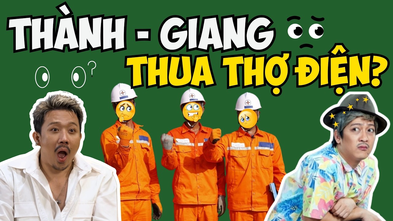 Không ngờ có một ngày, Trấn Thành - Trường Giang lại phải thua dưới tay một anh thợ điện