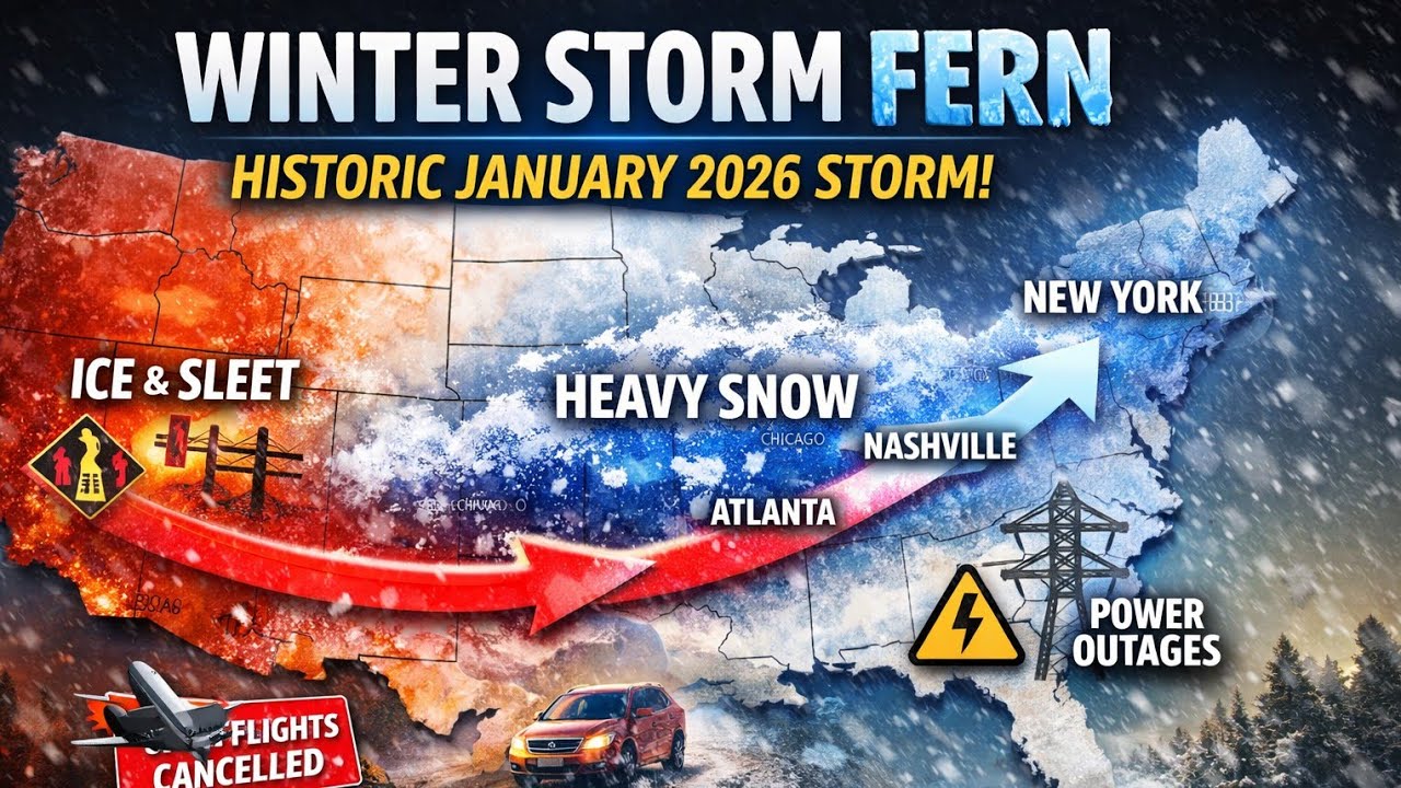This Monster Winter Storm Is Freezing Almost All of America