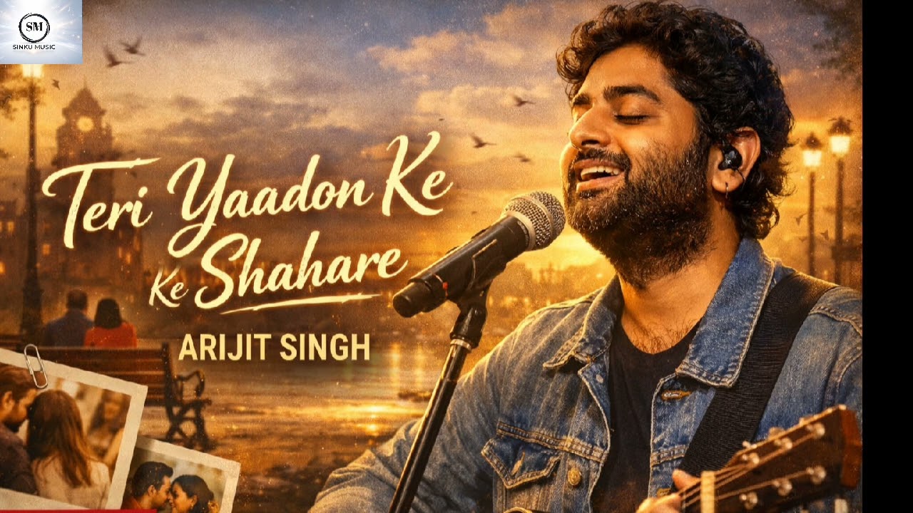 New song//tere yaadon ke shahare//romantic song //Arjit Singh song//emotional song #newsong 