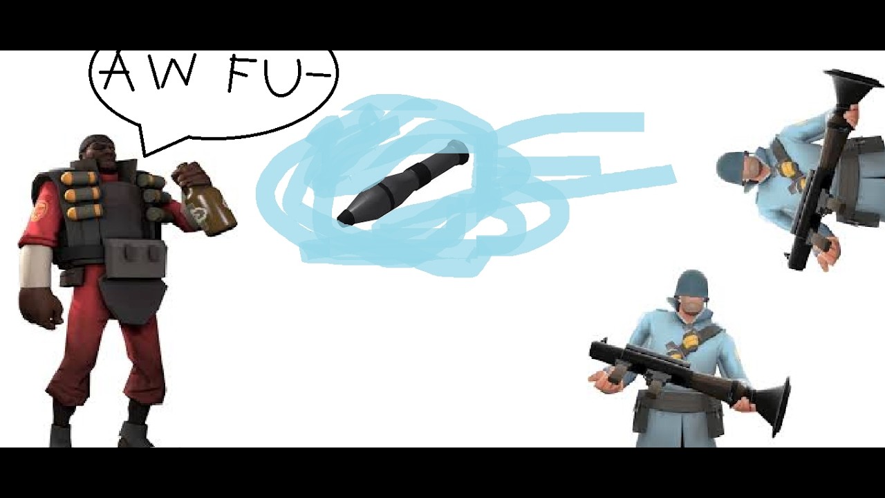 Aw Cheaters in tf2 (cheaters are near the end of the video)