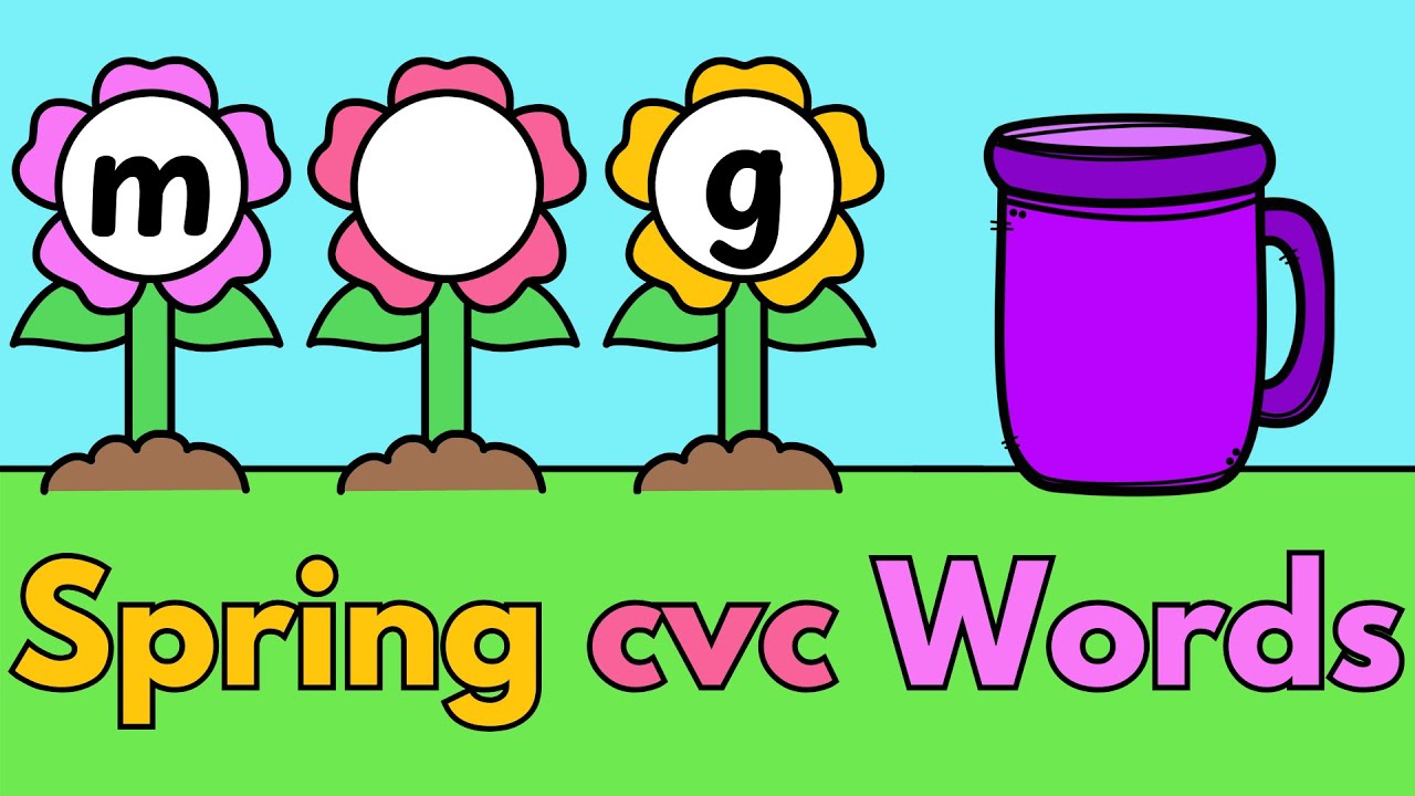 Spring cvc Words