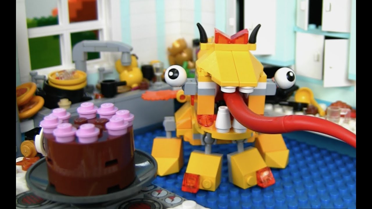 Lixers Max in the Kitchen! - LEGO Mixels - Stop Motion Episode 13