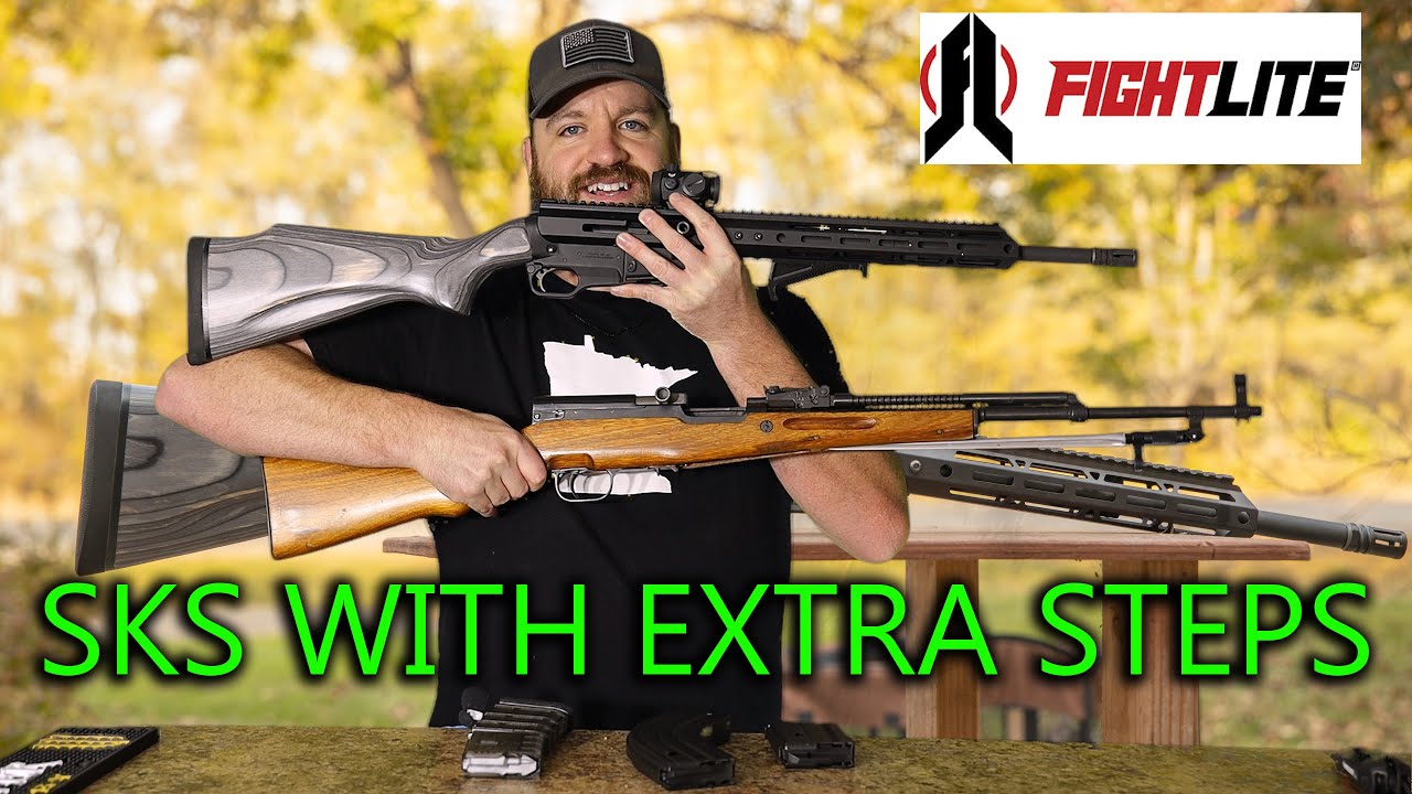 Что это за странная AR15? Fightlite SCR