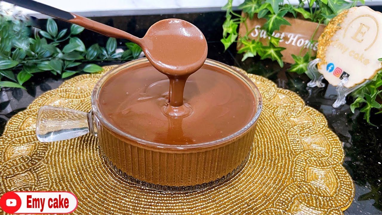 الترند الجديد صوص الشوكولاته بالبسكويت 👌🏻مع إضافه مكون جديد 💪🏻والطعم أكثر من رائع👌🏻#chocolate 