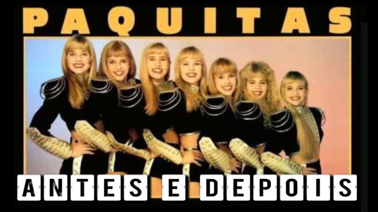 PAQUITAS | ANTES E DEPOIS | XUXA