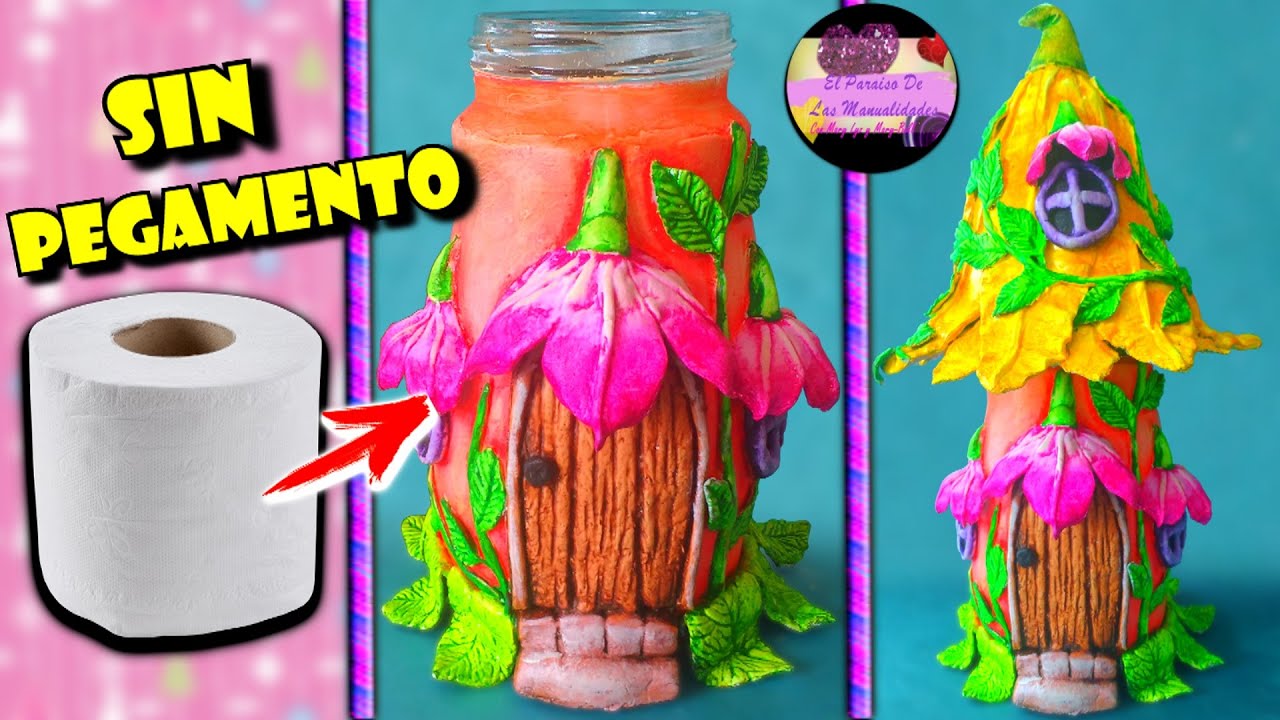 Hazla con papel higiénico sin pegamento (Moldes Gratis) | Galería de Creatividad