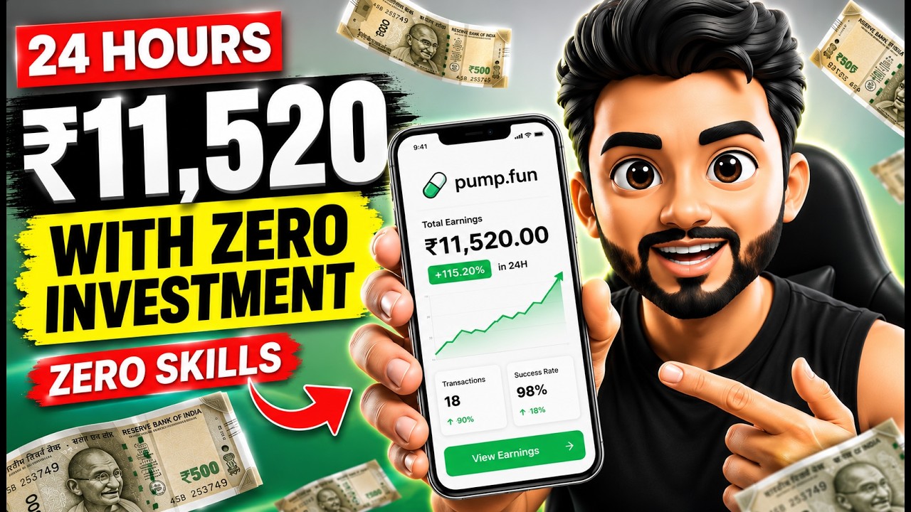 24 Hour Money Making Challenge (No Skills Needed) 🔥
