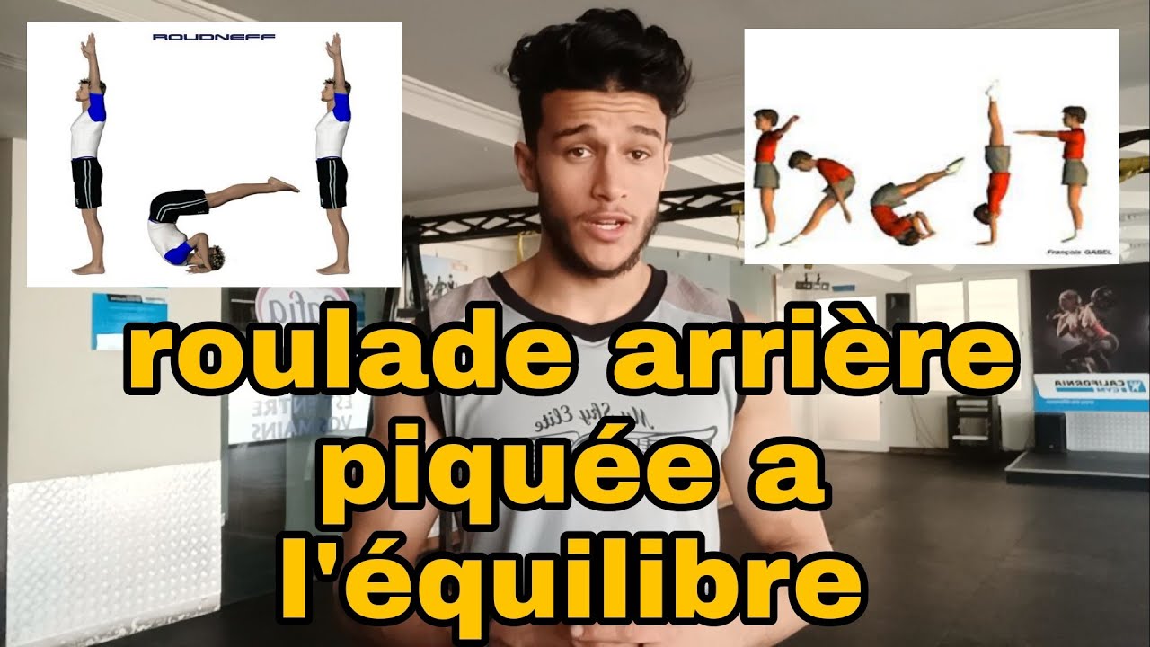 comment faire roulade arrière piquée a l'équilibre facilement ❤️🔥🔥