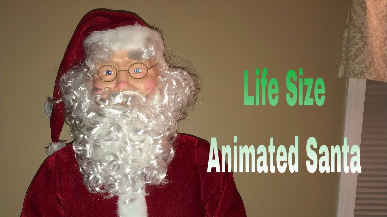 Life Size Animated Santa