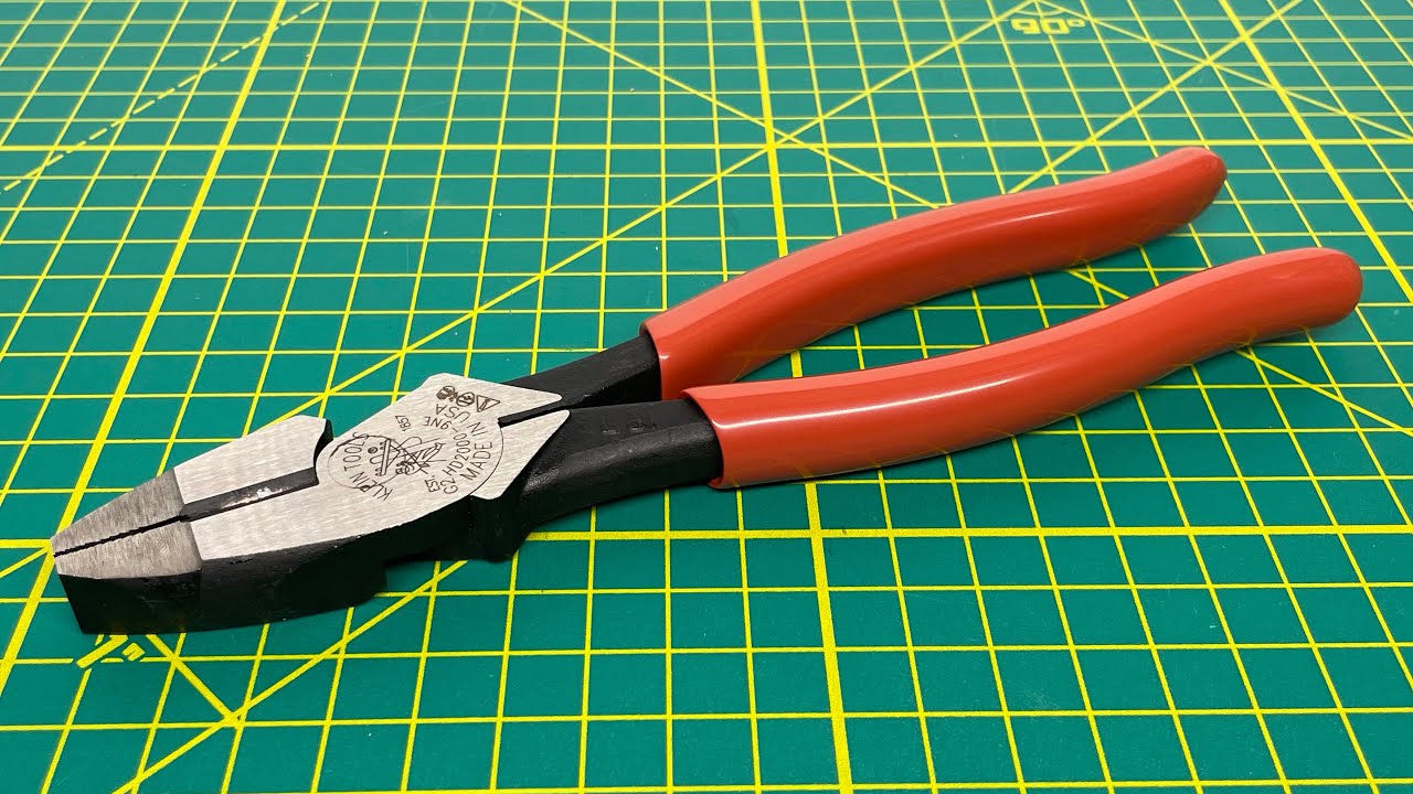 Klein Tools HD2000-9NE Heavy-Duty Lineman’s Pliers