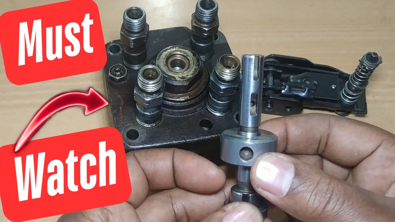 Inside the Distributor Type Injection Pump: Construction & Operation Unveiled!
