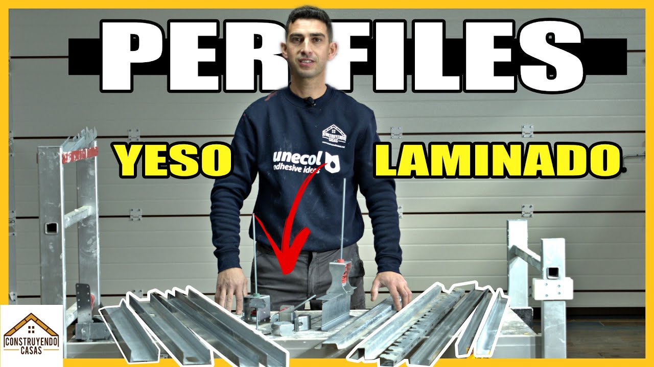 🔶Tipos de PERFILERIA para YESO LAMINADO y sus características 🔶