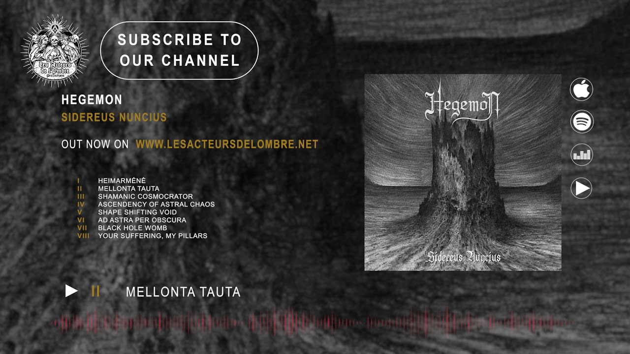 HEGEMON - SIDEREUS NUNCIUS  (Full album)