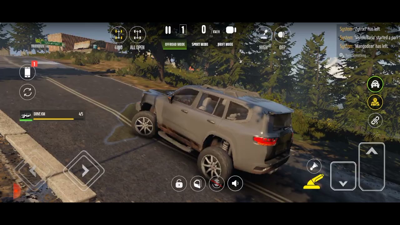 Offroad with land cruiser OFFROAD LEAGE
