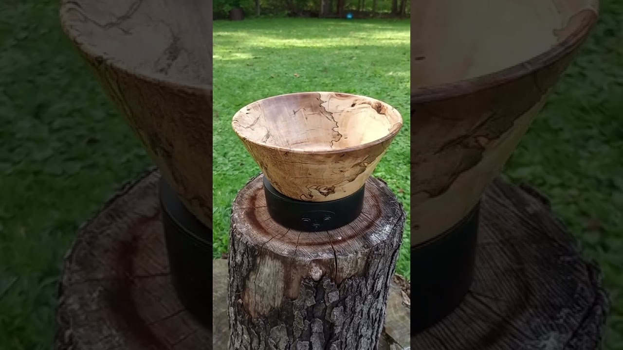spalted beech bowl