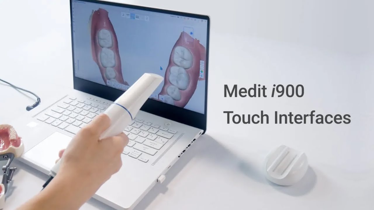 Medit i900 Touch Interfaces
