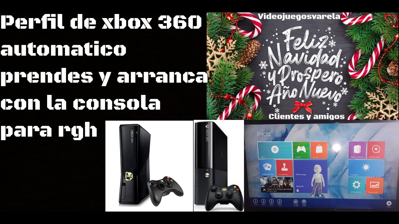 arrancar con perfil en la xbox 360 rgh facil y sencillo #xbox360 #xbox #games #gaming #retro #gamer