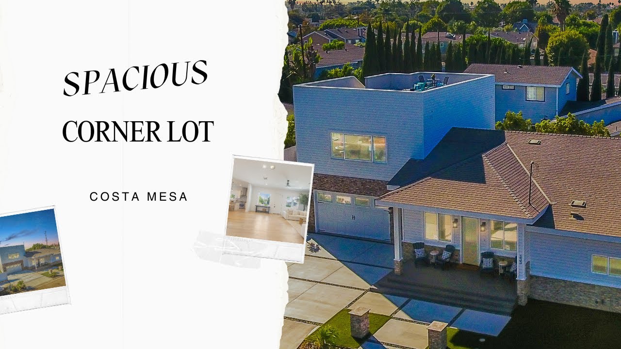 Spacious Corner Lot in Eastside Costa Mesa
