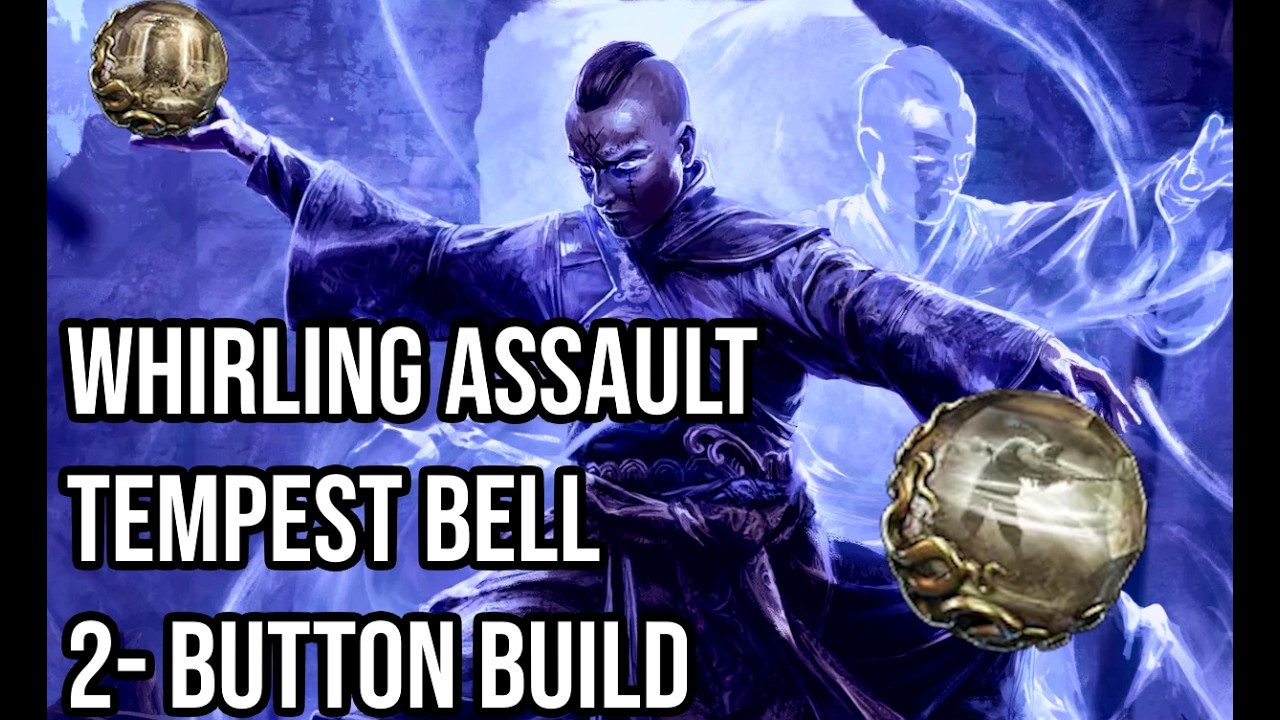 Martial Artist Monk End Game League Starter | Whirling Assault + Tempest Bell | POE2